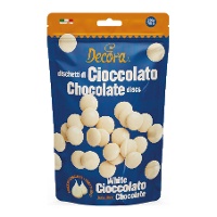 Gotas de chocolate blanco de 250 gr - Decora