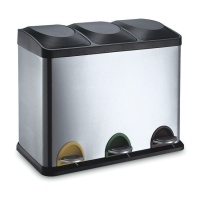 Cubo de basura para reciclaje de 2 x 15 L - DCasa