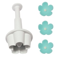 Cortador de flor con expulsor de 2,5 cm - PME - 1 unidad