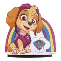 Topper para tarta de La Patrulla Canina de Skye de 12,5 x 12 cm