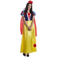 Disfraz de princesa del bosque con manzana para mujer