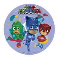Oblea comestible de PJ Masks de 15,5 cm - Dekora