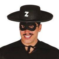 Sombrero de El Zorro para adulto - 57 cm