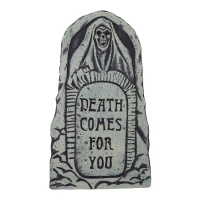 Lápida de Death Comes For You de 43 x 22 cm