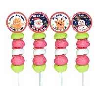 Brocheta de Navidad con frase de 60 gr - 1 unidad