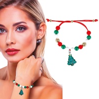 Pulsera de abeto navideño