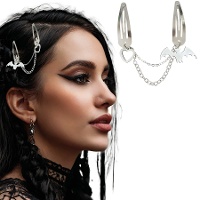 Horquilla con cadena y murciélago