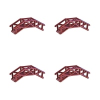 Figura para tarta de puente marrón - Dekora - 30 unidades