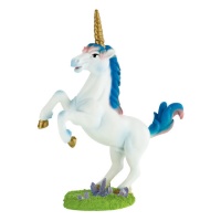 Figura para tarta de Unicornio con base de 13 cm - 1 unidad