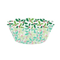 Cuenco de plástico de muérdago de 20 x 7,5 cm - 1 unidad