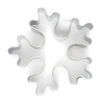 Cortador en forma de copo de nieve de 6 cm - Cookie Cutters