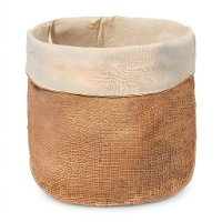 Panera de 15 x 15 x 20 cm de yute
