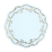 Mantel individual de 35,5 cm de papel - 6 unidades