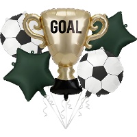 Bouquet de copa de Fútbol - 5 unidades