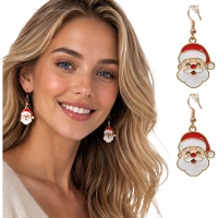 Pendientes de Papá Noel - 1 par