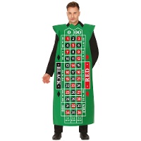 Disfraz de mesa de apuestas de Casino para adulto
