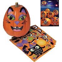 Pegatinas para decorar calabazas