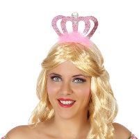 Diadema de princesa de colores