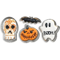 Cortadores de Halloween - Scrapcooking - 4 unidades