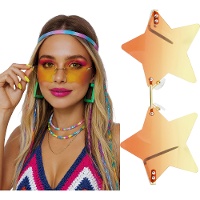 Gafas de estrellas amarillas