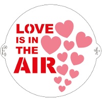 Stencil de Love de 25 cm - Decora