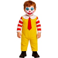 Disfraz de payaso burger para bebé