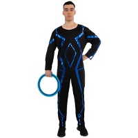 Disfraz de Tron futurista para hombre