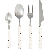 Cubertería Excellence topos - 4 piezas