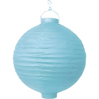 Farol de papel de 30 cm con LED - 1 unidad
