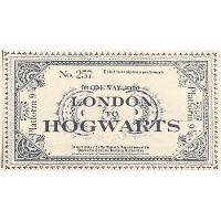 Servilletas de Harry Potter 'London to Hogwarts' de 20 x 11 cm - 20 unidades