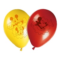 Globos de látex de Mickey - Procos - 8 unidades