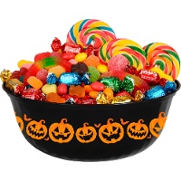 Bol de calabazas Halloween