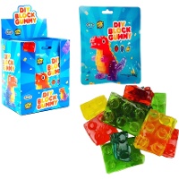 Bloques de gominola DIY de 384 gr - 12 unidades