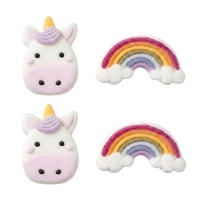 Nubes de unicornios - 12 unidades