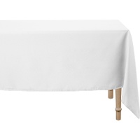 Mantel de 1,70 x 1,40 m de tela blanco