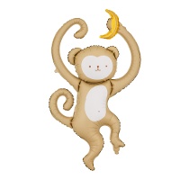 Globo de mono de 88 x 51 cm