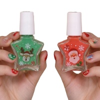Esmaltes de uñas infantiles de Lil Xmas - 2 unidades