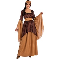 Disfraz de moza medieval