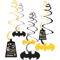 Colgantes decorativos de Batman - 6 unidades