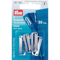 Corchetes para pantalones y faldas de 30 mm - Prym - 2 unidades