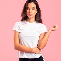 Camiseta de poliéster 100% transpirable de 135 g para mujer - 1 unidad