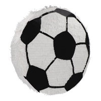Piñata de Fútbol con forma de balón de 50 x 50 cm