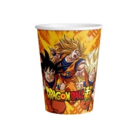 Vasos de Dragon Ball de 250 ml - 8 unidades