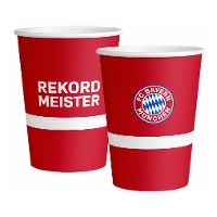 Vasos de Fc Bayern Munich de 250 ml - 8 unidades
