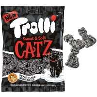 Gatos de regaliz - Trolli - 100 gr