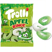 Aros de manzana - Trolli Apfel ringe - 150 gr
