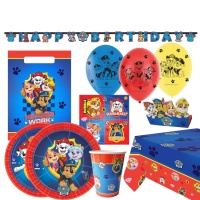 Pack para fiesta de la Patrulla Canina - 8 personas