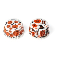 Cápsulas para cupcakes de Calabaza encantada - Decora - 36 unidades