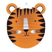 Farol decorativo de tigre de 25 cm - 1 unidad