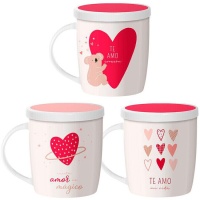 Taza de 350 ml Amor con filtro - 1 unidad